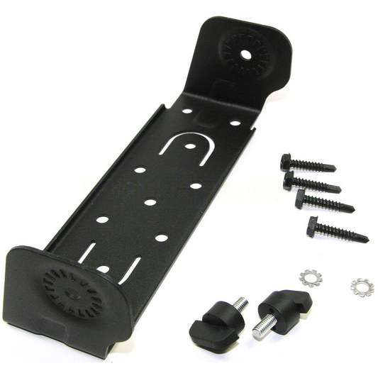 Motorola CM200d CM300d Radio Mounting Bracket & Speaker Mic K - USAPOC